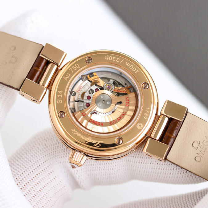 高級腕時計スーパーコピー オメガ OMEGA オメガ ラディーマティック ブルーパール ダイヤ 34mm 自動巻き ステンレス コピー時計 買ってみた - 画像 (3)