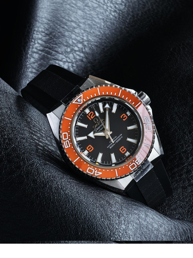 高級腕時計スーパーコピー オメガ OMEGA オメガ シーマスター ダイバーズ ブラック セラミックベゼル コーアクシャル スーパーコピー腕時計 - 画像 (4)