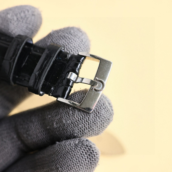 高級腕時計スーパーコピー オメガ OMEGA オメガ デ・ヴィル プレステージ 月相 ブラック コーアクシャル オメガスーパーコピー腕時計 レディース - 画像 (5)
