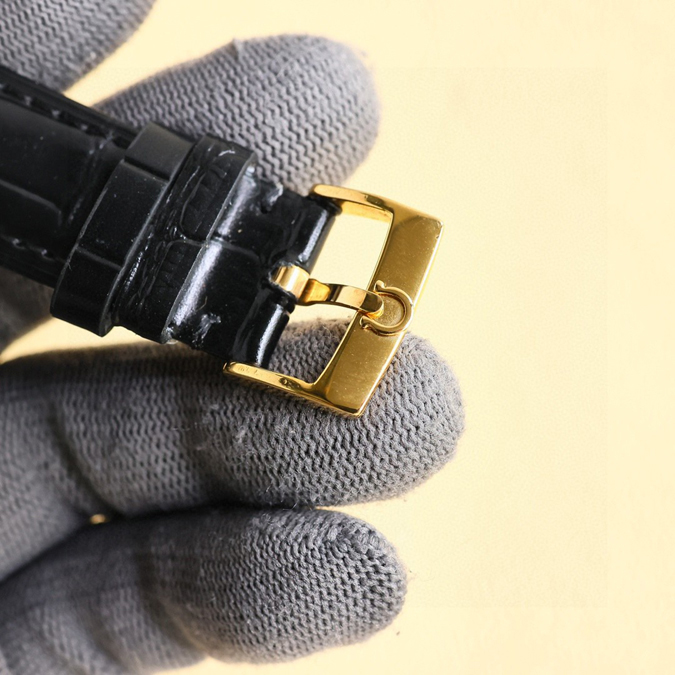 高級腕時計スーパーコピー オメガ OMEGA オメガ デ・ヴィル プレステージ 月相 ブラック コーアクシャル オメガスーパーコピー腕時計 メンズ - 画像 (4)