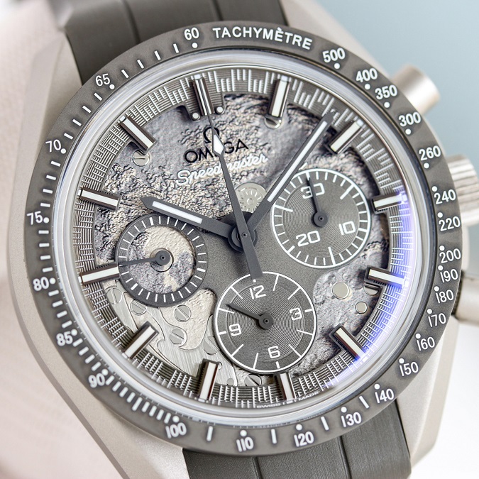 高級腕時計スーパーコピー オメガ OMEGA オメガ 超霸 グレーサイドオブザムーン アポロ8号 マスタークロノメーター スペースウォッチ コピー時計 買ってみた - 画像 (4)