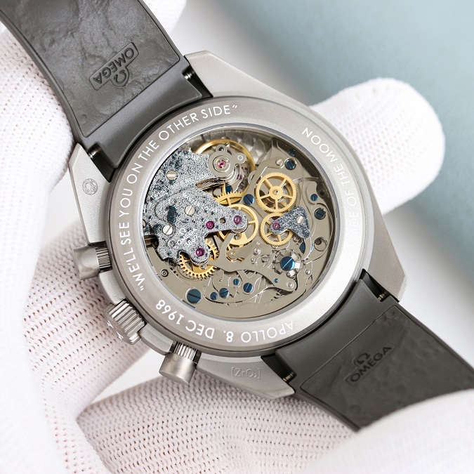 高級腕時計スーパーコピー オメガ OMEGA オメガ 超霸 グレーサイドオブザムーン アポロ8号 マスタークロノメーター スペースウォッチ コピー時計 買ってみた - 画像 (7)