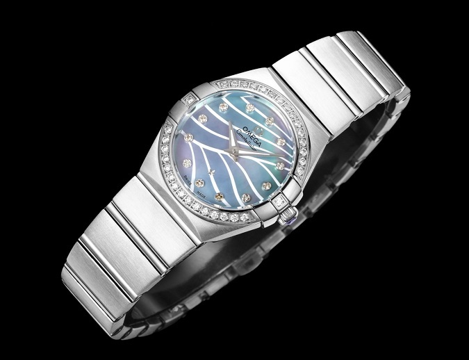 高級腕時計スーパーコピー オメガ OMEGA オメガ ブラウン×ダイヤ コンステレーション 27mm スーパーコピー腕時計 - 画像 (2)