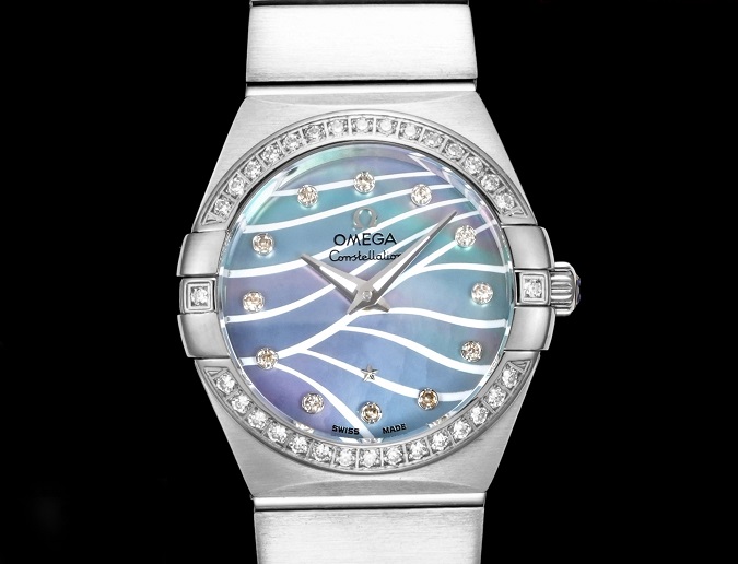 高級腕時計スーパーコピー オメガ OMEGA オメガ ブラウン×ダイヤ コンステレーション 27mm スーパーコピー腕時計 - 画像 (3)