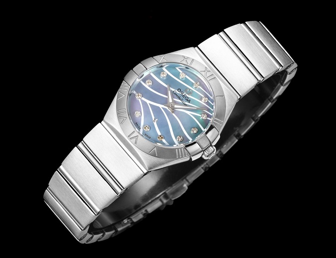 高級腕時計スーパーコピー オメガ OMEGA オメガ ブラウン×ダイヤ コンステレーション 27mm スーパーコピー腕時計 - 画像 (4)