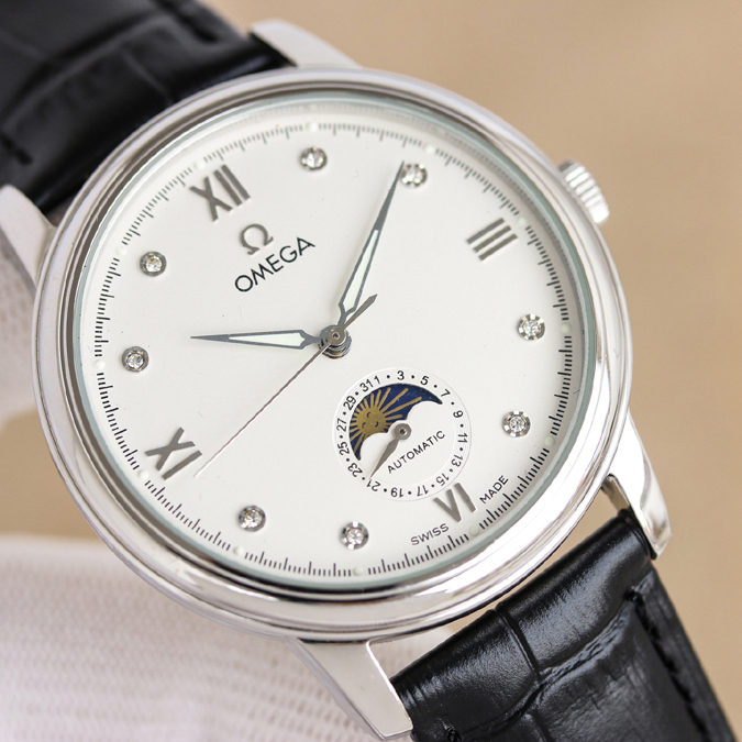 高級腕時計スーパーコピー オメガ OMEGA オメガ クラシックなエレガンス デ・ヴィル 月相モデル 高級腕時計スーパーコピー - 画像 (4)