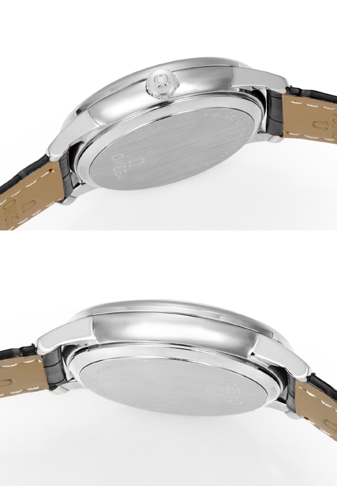 高級腕時計スーパーコピー オメガ OMEGAオメガ トレゾール 40mm ステンレスケース ダイヤモンド シルバー ブラックレザー 時計 メンズ スーパーコピー腕時計 - 画像 (6)