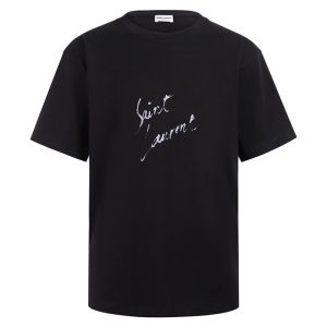 サン ローラン Tシャツ ロゴ