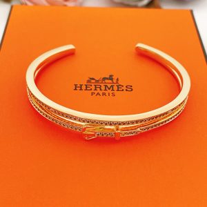 エルメスブレスレット ゴールド