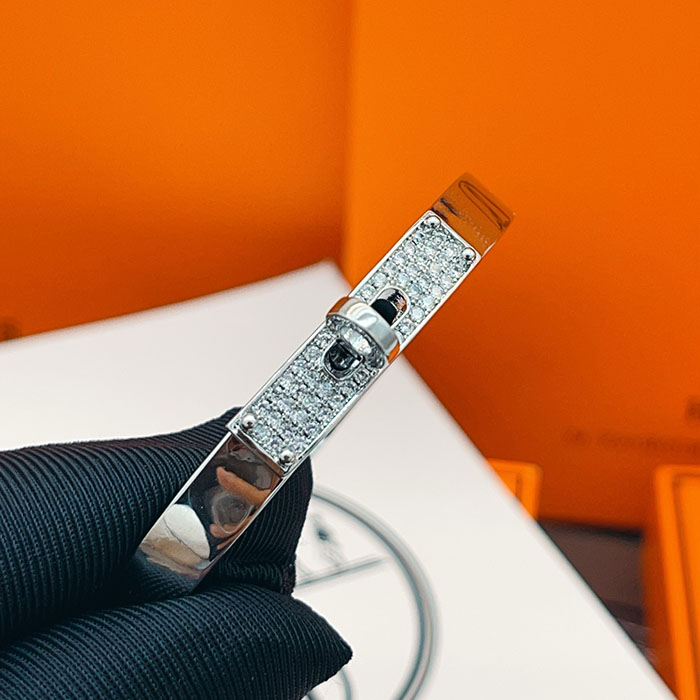エルメス アウトレット 人気店 エルメスコピー HERMES ケリーブレス PM ダイヤモンド H110013B 00SH ブレスレット JP2601306H エルメス ブレスレット レディース シルバー - 画像 (9)