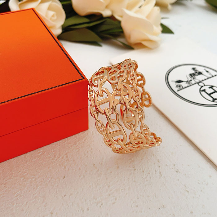 エルメス アウトレット 人気店 エルメスコピー HERMES Chaine dancre TGM アンシェネ ローズゴールドブレスレット JP2601307H エルメス ブレスレット レディース 人気 - 画像 (9)