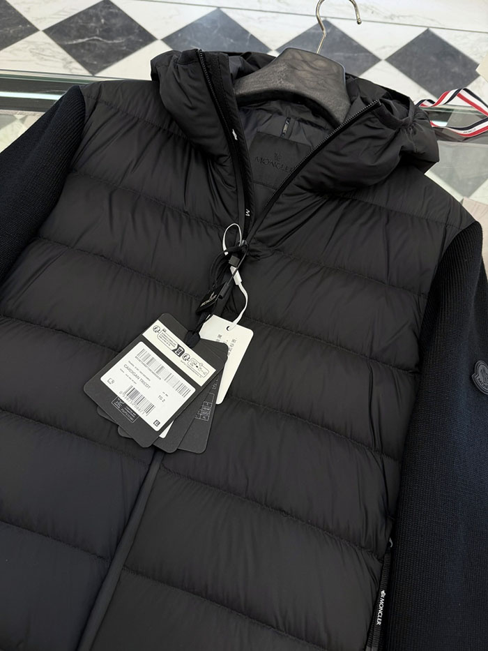 モンクレール服スーパーコピー人気店 MONCLER Cardigan Tricot 軽量なフード付きダウン入りウールカーディガンジャケット JP26015087M モンクレール ダウン 人気 ランキング - 画像 (14)