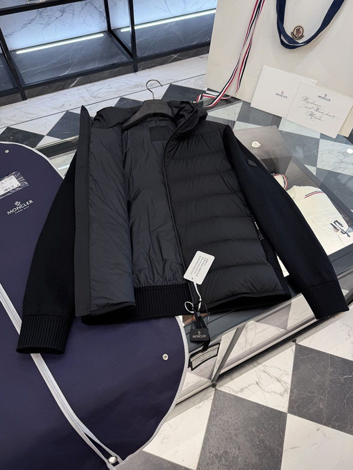 モンクレール服スーパーコピー人気店 MONCLER Cardigan Tricot 軽量なフード付きダウン入りウールカーディガンジャケット JP26015087M モンクレール ダウン 人気 ランキング - 画像 (13)