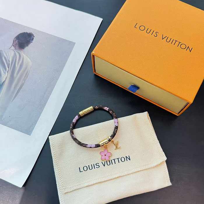 ルイヴィトンスーパーコピー専門店 Louis Vuitton ルイ・ヴィトン×TM チェリーブロッサムブレスレット M8978Eルイヴィトン ブレスレット 革 - 画像 (2)