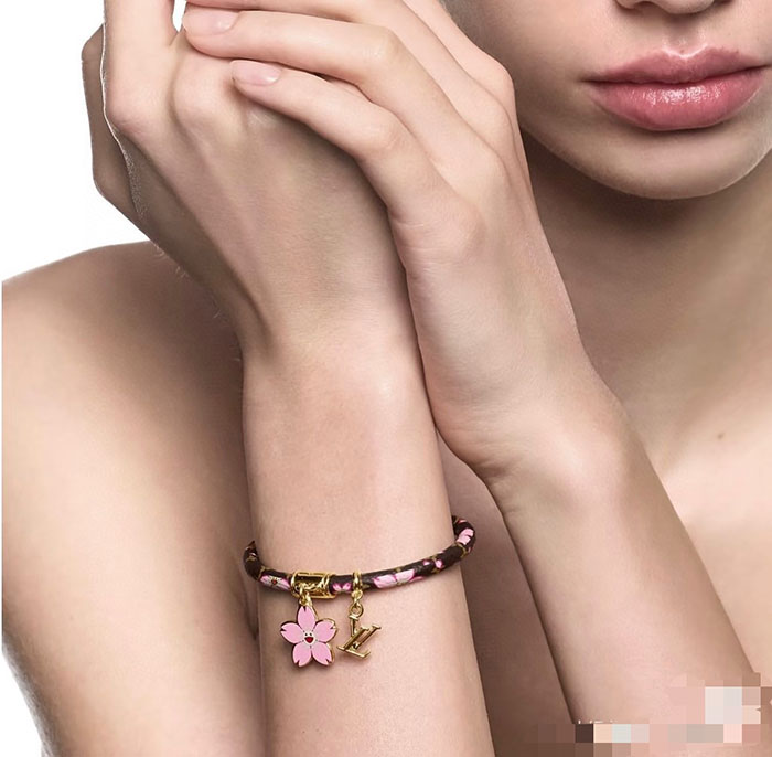 ルイヴィトンスーパーコピー専門店 Louis Vuitton ルイ・ヴィトン×TM チェリーブロッサムブレスレット M8978Eルイヴィトン ブレスレット 革 - 画像 (8)