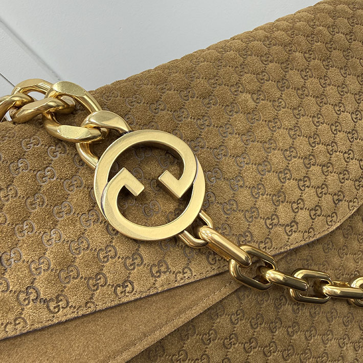 グッチ バッグ アウトレット 店舗 GUCCI GGチェーン チェーンストラップ ショルダーバッグ ペッパーブラウン 857362 AAF0P 2118 GUCCI バッグ人気ランキング - 画像 (5)