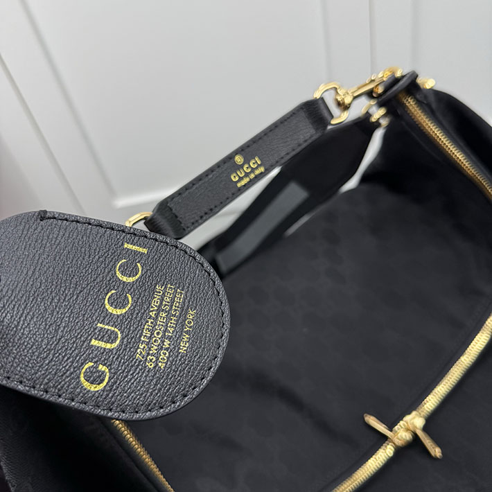 グッチ バッグ アウトレット 店舗 GUCCI GGキャンバス ホーボーショルダーバッグ ブラック A00B49 AAHHD 1094 グッチ ショルダーバッグ 安い - 画像 (5)