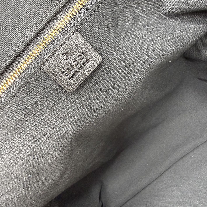 グッチ バッグ アウトレット 店舗 GUCCI GGキャンバス ホーボーショルダーバッグ ブラック A00B49 AAHHD 1094 グッチ ショルダーバッグ 安い - 画像 (2)