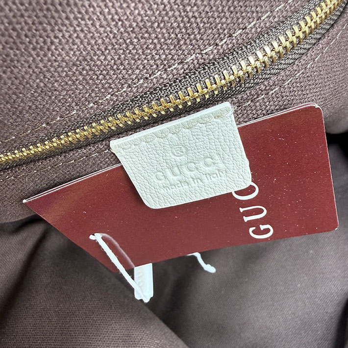 グッチ バッグ アウトレット 店舗 GUCCI GGキャンバス ホーボーショルダーバッグ ベージュ A00B49 FAFV9 9664 グッチ ホーボーバッグ - 画像 (2)