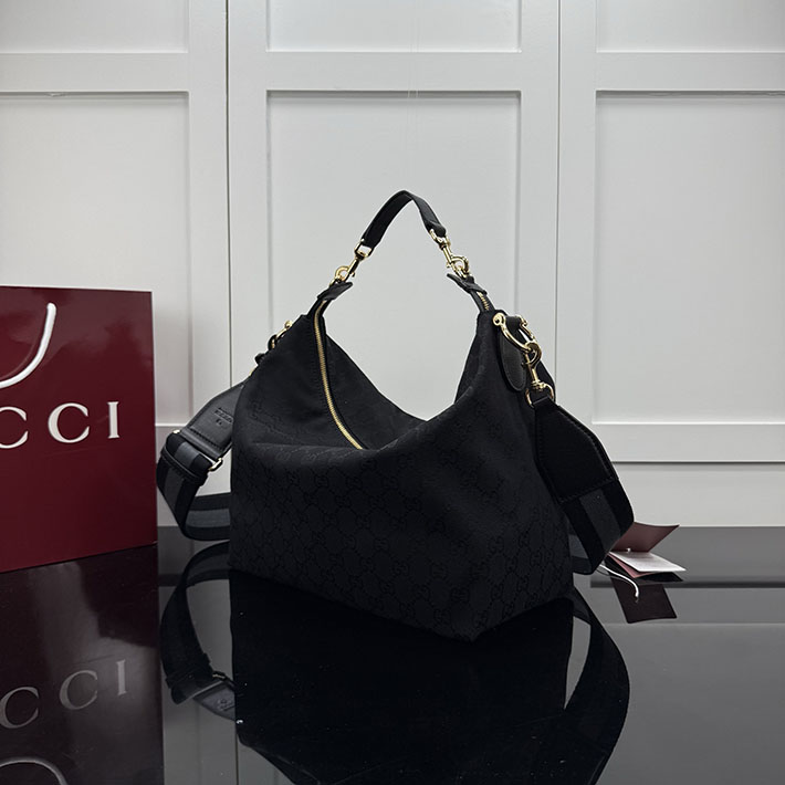 グッチ バッグ アウトレット 店舗 GUCCI GGキャンバス ブレラ ミディアム クロスボディバッグ ブラック A00B4O AAHHD 1094 グッチ バッグ 黒 - 画像 (9)