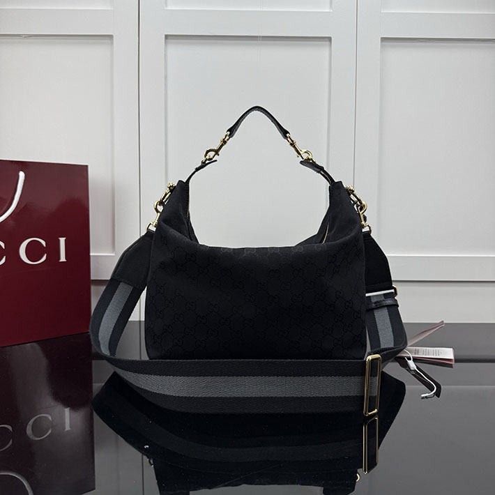 グッチ バッグ アウトレット 店舗 GUCCI GGキャンバス ブレラ ミディアム クロスボディバッグ ブラック A00B4O AAHHD 1094 グッチ バッグ 黒 - 画像 (8)