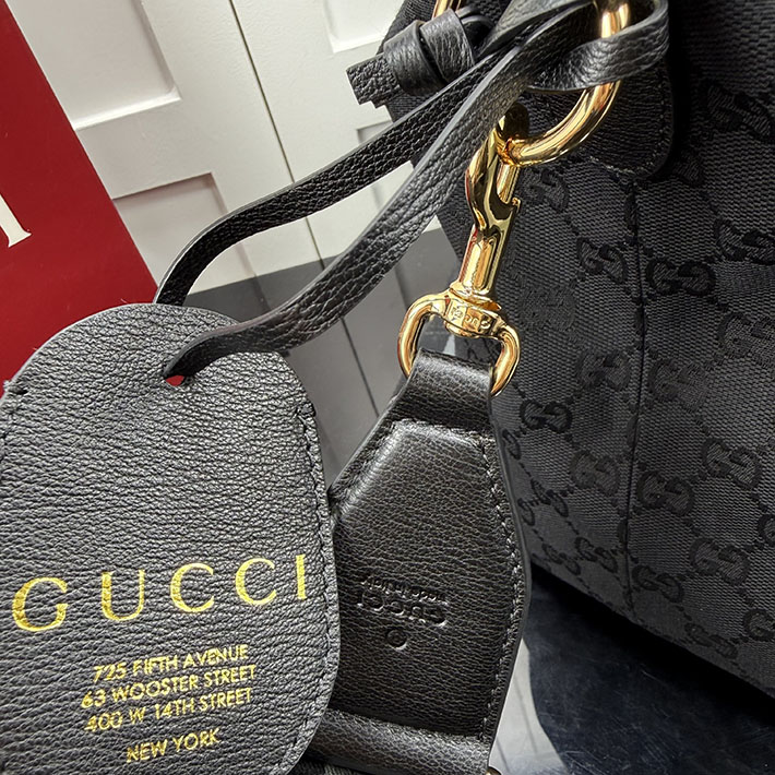 グッチ バッグ アウトレット 店舗 GUCCI GGキャンバス ブレラ ミディアム クロスボディバッグ ブラック A00B4O AAHHD 1094 グッチ バッグ 黒 - 画像 (4)