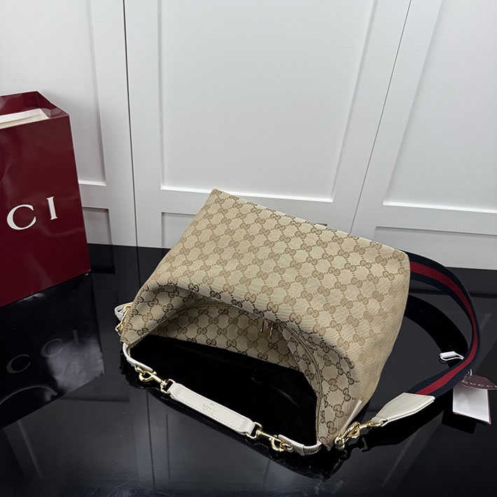 グッチ バッグ アウトレット 店舗 GUCCI GGキャンバス ブレラ ミディアム クロスボディバッグ ベージュ A00B4O FAFV9 9664 gucci バッグ人気ランキング - 画像 (7)