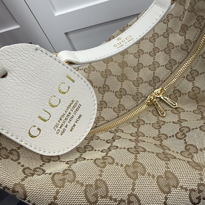 グッチ バッグ アウトレット 店舗 GUCCI GGキャンバス ブレラ ミディアム クロスボディバッグ ベージュ A00B4O FAFV9 9664 gucci バッグ人気ランキング - 画像 (5)