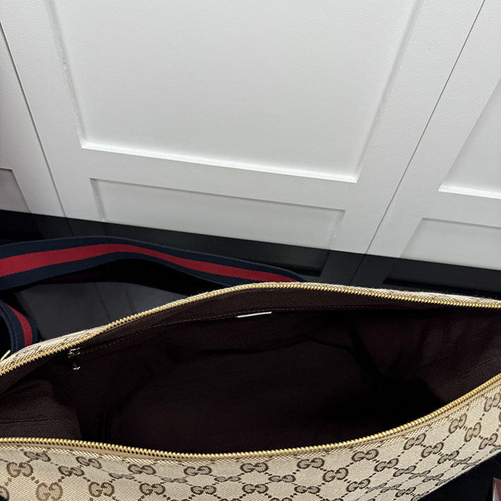 グッチ バッグ アウトレット 店舗 GUCCI GGキャンバス ブレラ ミディアム クロスボディバッグ ベージュ A00B4O FAFV9 9664 gucci バッグ人気ランキング - 画像 (3)