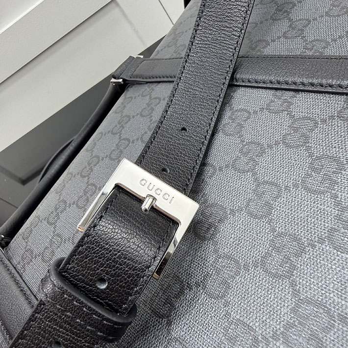 グッチ バッグ アウトレット 店舗 GUCCI エッセンス クラシック ミディアム ブリーフケース ブラック A0007X FAF8A 1000 グッチ ビジネスバッグ メンズ - 画像 (4)