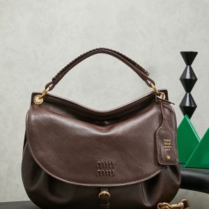 MIUMIU ショルダーバッグ 茶色