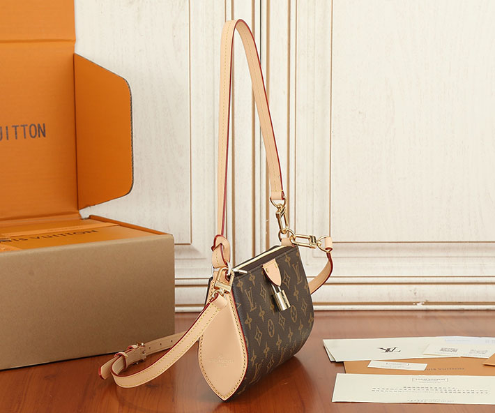 ルイヴィトン バッグ アウトレット 店舗 LouisVuitton ポシェット・ティレット MINI ブラウン M12859 ルイヴィトン ミニバッグ モノグラム - 画像 (9)
