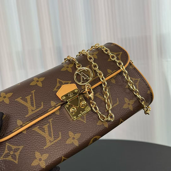 ルイヴィトン バッグ アウトレット 店舗 LouisVuitton ポシェット・カミーユ ブラウン M13566 ルイヴィトン ミニショルダーバッグ 人気 - 画像 (5)
