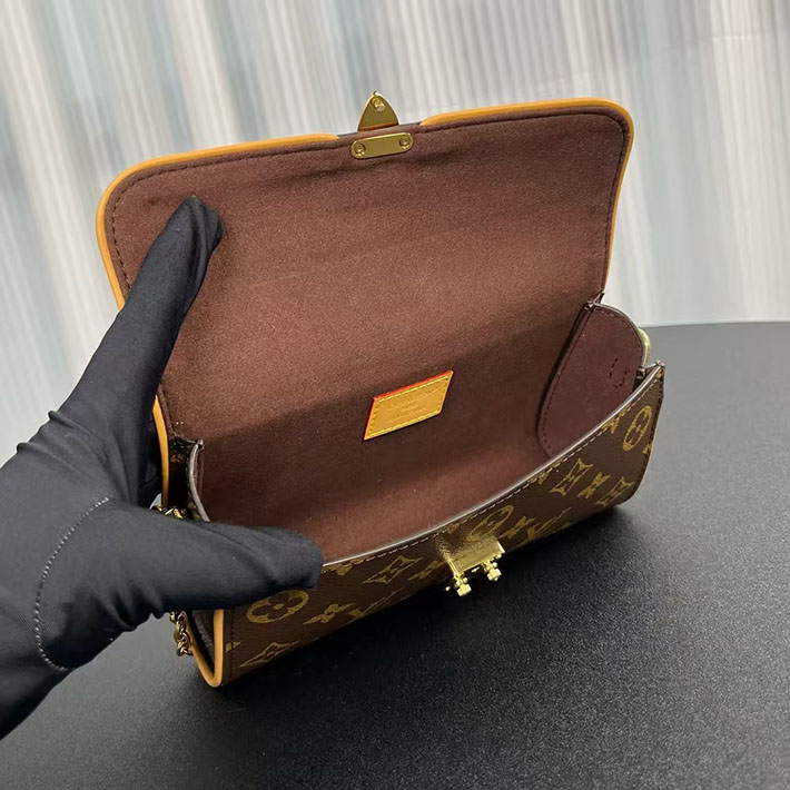 ルイヴィトン バッグ アウトレット 店舗 LouisVuitton ポシェット・カミーユ ブラウン M13566 ルイヴィトン ミニショルダーバッグ 人気 - 画像 (3)