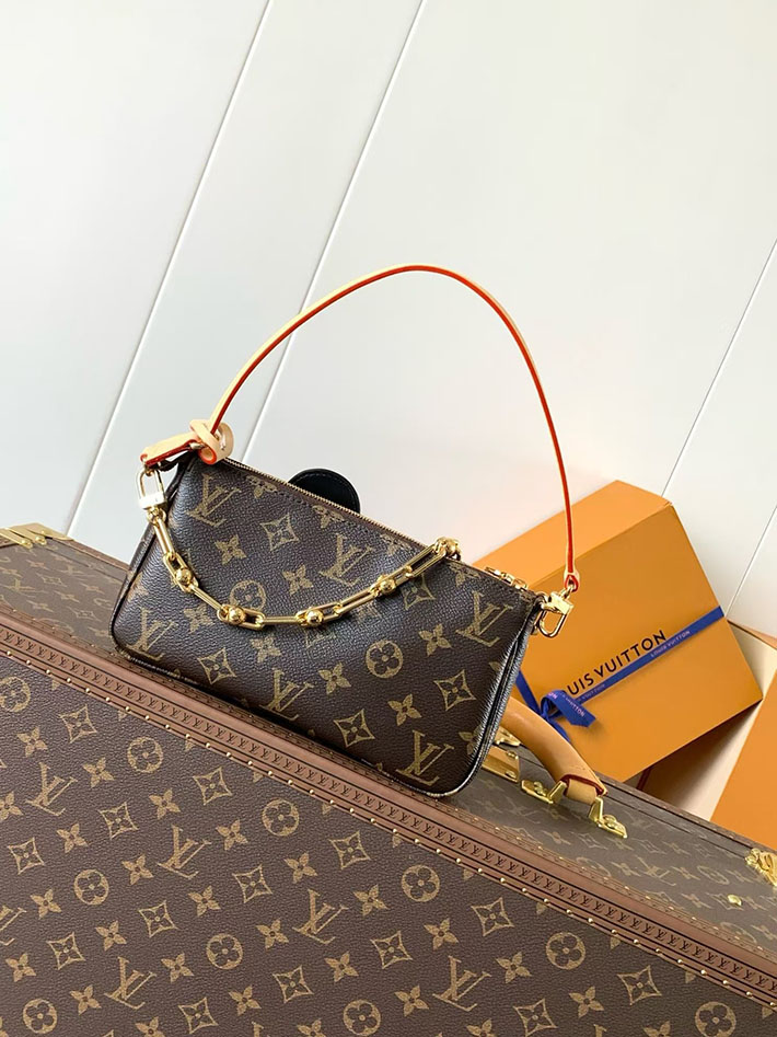 ルイヴィトン バッグ アウトレット 店舗 LouisVuitton LV TM ポシェット アクセソワール ブラウン M13440 ルイヴィトン ポシェット 人気ランキング - 画像 (8)