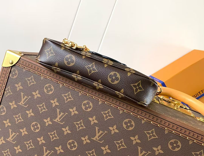 ルイヴィトン バッグ アウトレット 店舗 LouisVuitton LV TM ポシェット アクセソワール ブラウン M13440 ルイヴィトン ポシェット 人気ランキング - 画像 (4)