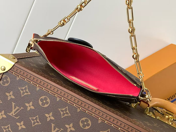 ルイヴィトン バッグ アウトレット 店舗 LouisVuitton LV TM ポシェット アクセソワール ブラウン M13440 ルイヴィトン ポシェット 人気ランキング - 画像 (3)