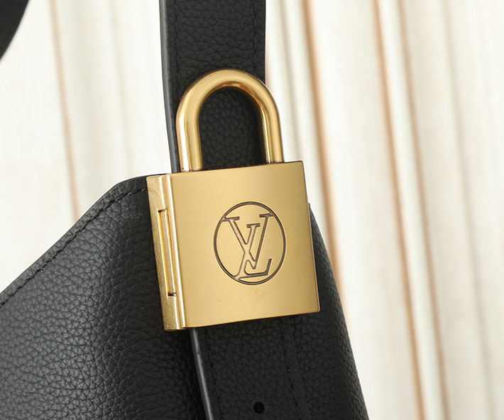 ルイヴィトン バッグ アウトレット 店舗 LouisVuitton ロウキー・ホーボー MM ノワール M24856 ルイヴィトン ロウキーホーボー 芸能人 - 画像 (7)