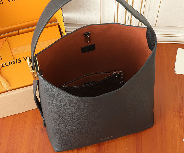 ルイヴィトン バッグ アウトレット 店舗 LouisVuitton ロウキー・ホーボー MM ノワール M24856 ルイヴィトン ロウキーホーボー 芸能人 - 画像 (3)