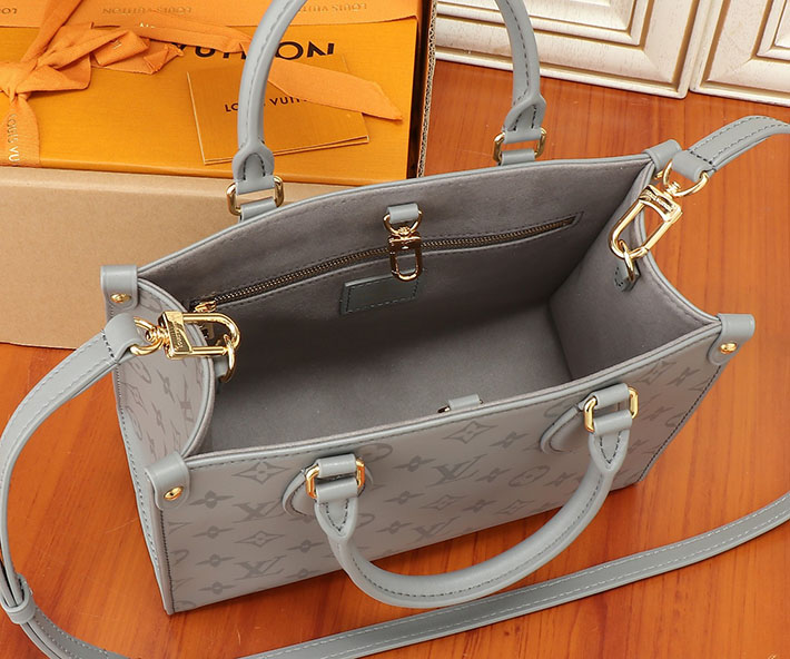 ルイヴィトン バッグ アウトレット 店舗 LouisVuitton オンザゴー PM トリアノングレー M12465 ルイヴィトン オンザゴー 新作 - 画像 (3)