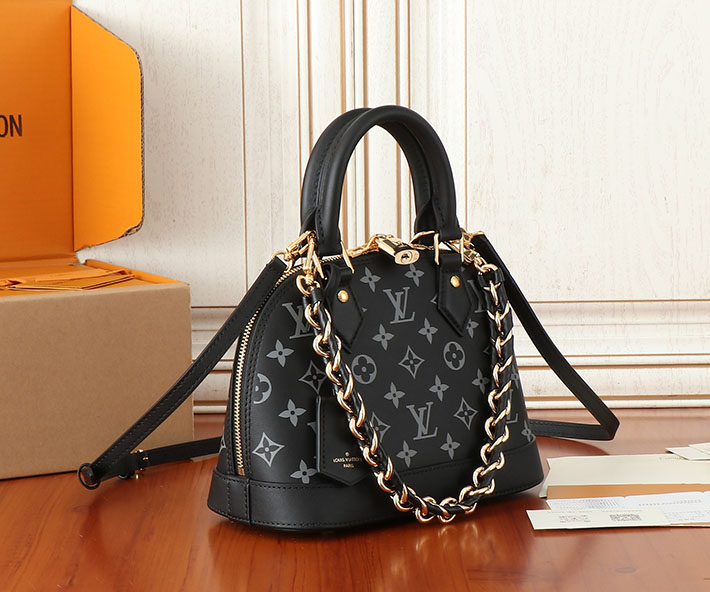 ルイヴィトン バッグ アウトレット 店舗 LouisVuitton アルマ BB ハンドバッグ ブラック M12289 ルイヴィトン ハンドバッグ レディース - 画像 (9)